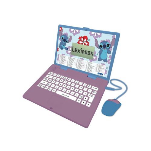 Lexibook Stitch Dwujęzyczny Laptop Edukacyjny otwarty