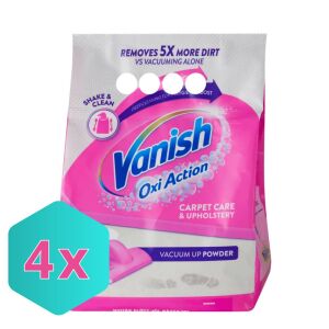 Vanish Shake &amp; Clean Szőnyegtisztító Por 650g KARTON - 4 db 137837049 - Szőnyeg- & Kárpittisztító szer