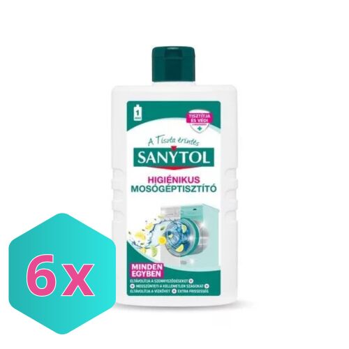 Sanytol fertőtlenítő mosógéptisztító 250ml KARTON - 6 db