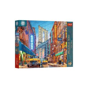 Trefl puzzle od 500 dijelova s pogledom na Manhattan Bridge, tema Tea Time - Puzzle