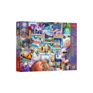 Trefl Premium Plus: Europsko prvenstvo u slagalicama Putovanje - puzzle od 500 dijelova
