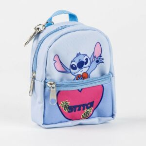 Disney Lilo & Stitch mini hátizsák kulcstartó - Írószer szett