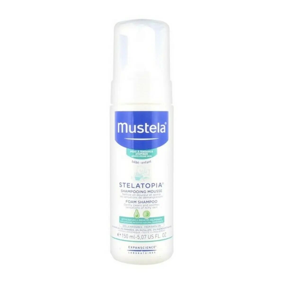Șampon Stelatopia Mustela Spumă Bebeluș (150 ml)