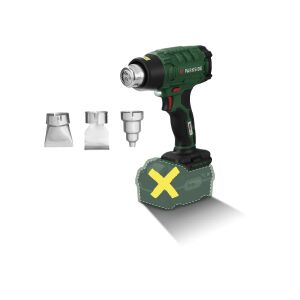 PARKSIDE akkus hőlégfúvó fúvókákkal, akkumulátor nélkül - Hőlégfúvó