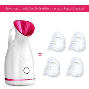 Arcgőzölő Nano Gesichtsdampfer mit Gesichtsmasken für Tiefenreinigung und Hautpflege - Gerät zur Gesichtspflege