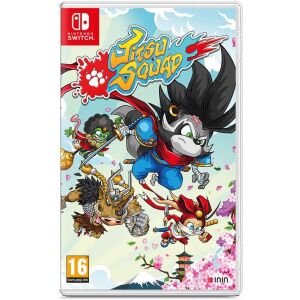 Jitsu Squad Nintendo Switch játékszoftver borítóképe. Akció dús konzol játék Nintendo Switch-re. - Plaion