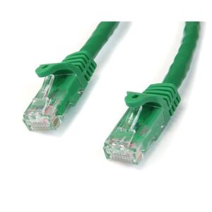 StarTech.com N6PATC50CMGN hálózati kábel Zöld 0,5 M Cat6 U/UTP (UTP) 137857792 - Startech