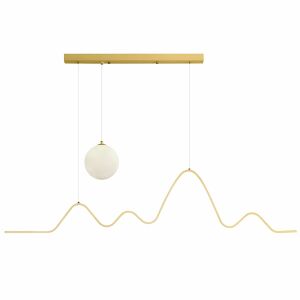 Led osvetlenie LHJ034-CP BRUSH GOLD 137859130 - Lampy&osvetlenie