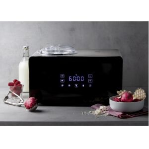 DOMO fagylaltgép málnával és ostyával - Domo