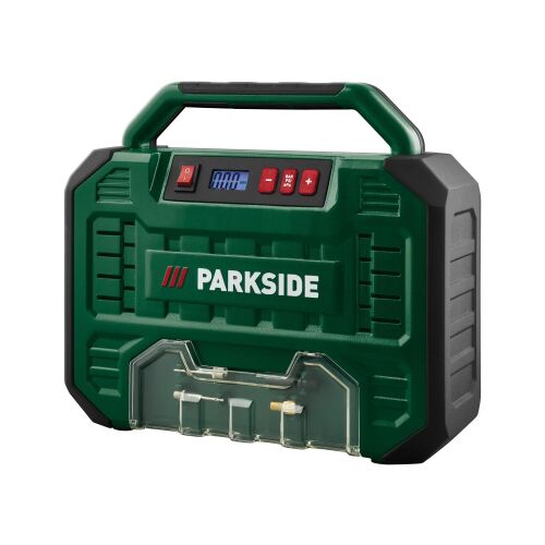 PARKSIDE PMK 150 A1 hordozható kompresszor, 150W, max. 8 bar nyomás