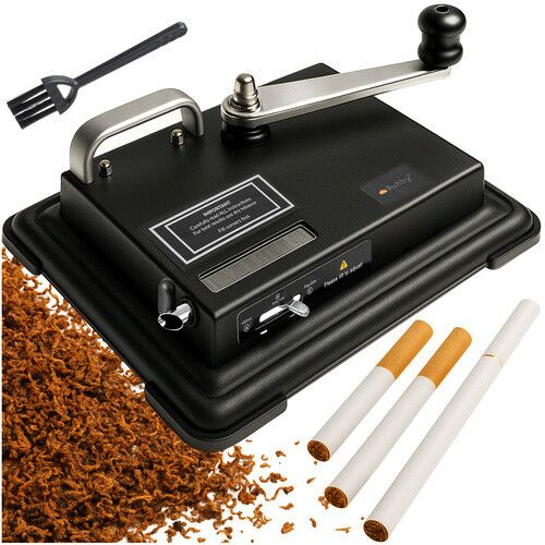 Ruhhy cigarettatöltő gép dohányal és cigarettákkal