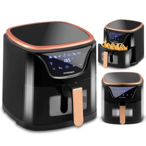 Berdsen BD-652 Forrólevegős sütő 5l, 1500W - Fekete, Arany