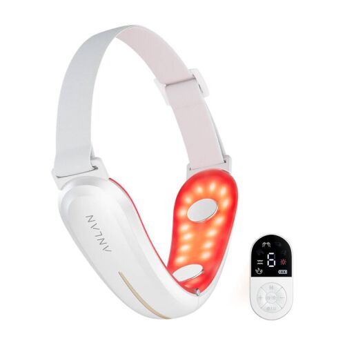 ANLAN arc feszesítő készülék EMS technológiával és vörös fény terápiával arcemeléshez és öregedésgátláshoz