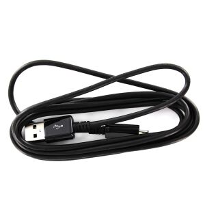 ECB-DU4EBE Samsung microUSB adatkábel 1.5m fekete (Bulk) 137890787 - USB kábel