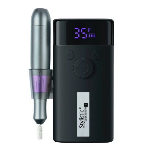 Stylistic F1 hordozható körömcsiszoló közelről