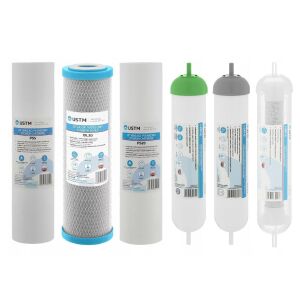 RO7 fordított ozmózis szűrőpatron készlet Quick gyorscsatlakozós, USTM