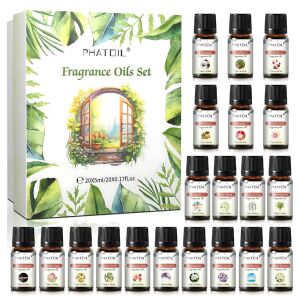 PHATOIL Premium Ätherisches Öl Set - 20 x 5ml, für Aroma Diffusor 137898820 - Lufterfrischer