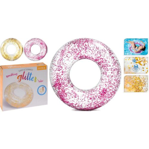 Intex Csillámos Úszókarika - Átlátszó, 107 cm 137899145