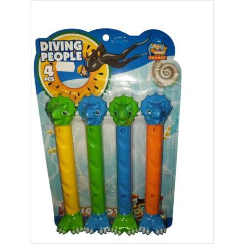 Diving People - Búvár Dínó Szett - 4 db-os Víz Alatti Játék 137902552