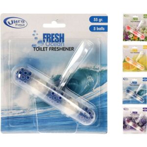 Ultra Fresh WC Frissítő Golyók - 5 db, 55g - Többféle illat 137902562 - WC illatosító