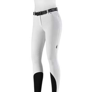 Equiline Costantinec női lovaglónadrág, fehér technikai sztreccs anyagból - Lovaglónadrág