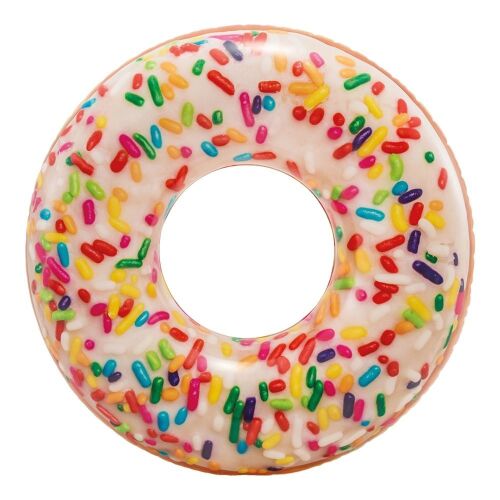 Intex Rainbow Sprinkle Donut Tube - Cukros Fánk Úszókarika - 114cm 137904552