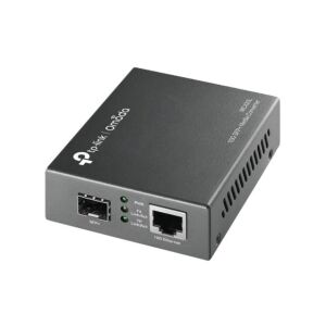 TP-Link Omada MC420L hálózati média konverter 10000 Mbit/s Multi-mode, Single-mode Fekete 137905667 - Média konverter