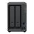 Vorderansicht des Synology DS725+ 2-Bay Network Attached Storage
