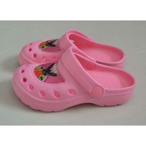 Ružičaste klompe Bing Bunny, pogled iz kuta - Dječja cipela