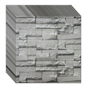 Stivă de panouri de tapet 3D autoadezive NEXTLY cu aspect de cărămidă - Panele & Autocolante de perete