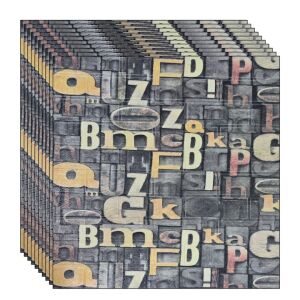 20 db öntapadós 3D NEXTLY fal- vagy mennyezettapéta készlet, vízálló, állítható, erős ragasztóval, könnyen felszerelhető, 10,6 m2, 70x77 cm, modern design, többszínű, kód 7373-20.