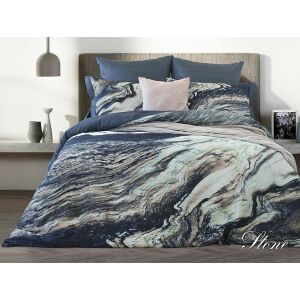 Szatén ágynemű 160x200 grafit menta bézs Lusso D42 párnahuzatok 2x70/80 2x50/60 lepedő 220x240 137909439 - Ágynemű - ifjúsági és felnőtt