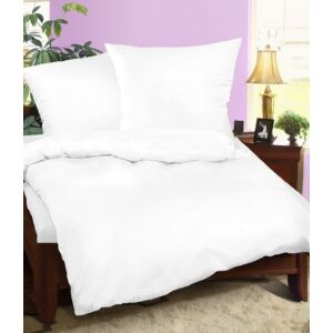 Pamut Ágyneműhuzat Garnitúra - 160x200 cm, Monokróm Fehér