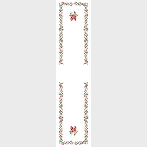 Karácsonyi vízálló futófutó 38x160 Nina fehér berkenye P00164/KSP/C01/038160/1 137911959