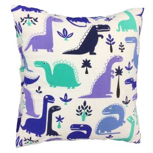 Dinó Mánia Pamut Párnahuzat - 40x40 cm - Dinoszaurusz Mintás 137912217 - Dekoráció