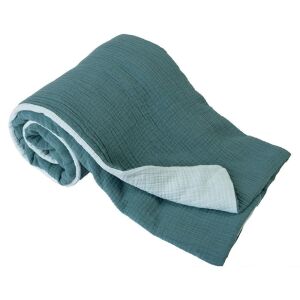 Muszlin takaró 75x100 muszlin menta türkiz 33+34 pamut