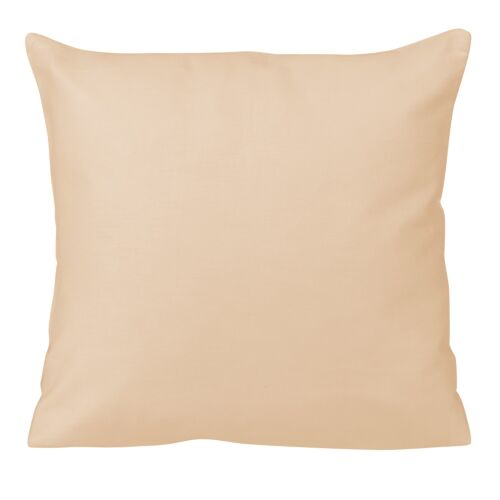 Szatén párnahuzat 40x40 világos bézs 044 egyszínű Darymex 137913281