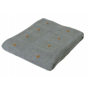 Bambusz takaró 80x100 akcentussal 4 grafit dobozban baba takaró