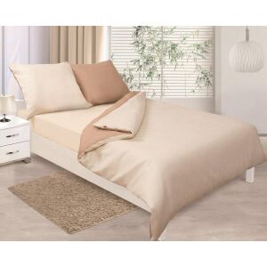 Multitex Pościel 140 x 200 2cz Satynowa Double Face Gold 3 137914558 - Pościel