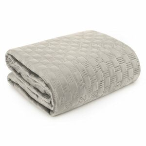 Dekoratív ágytakaró 200x220 Sofia 4 bézs bársony Eurofirany 137914755 - Ágytakaró