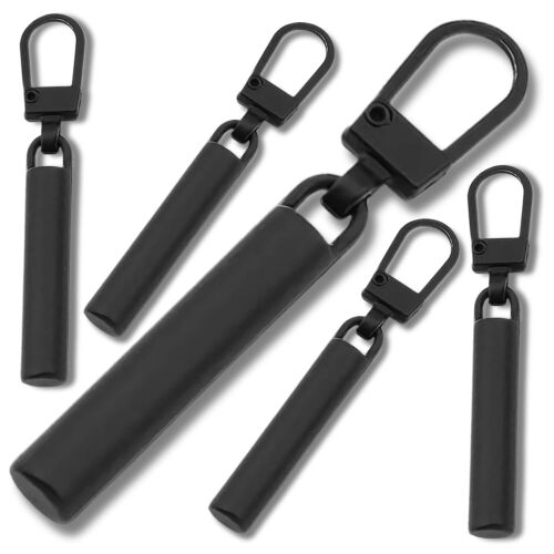 5 db fekete fém akasztó készlet cipzárhoz 146171524