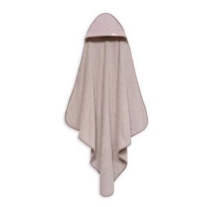 Fürdőköpeny 100x100 Puntos rózsaszín kapucnival + előke dobozában 137915664 - Interbaby