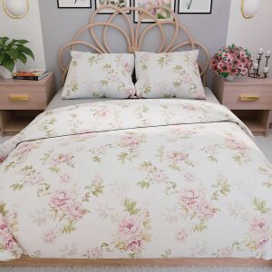 Pamut szatén ágygarnitúra VALERIA 220x200cm 100065/SAT/000/220200/1