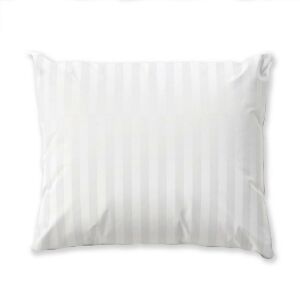 Pamut párnahuzat 70x80 átfedéssel 20 cm Damaszt csík 2 cm fehér szálloda PC 141990535 - Párnahuzat