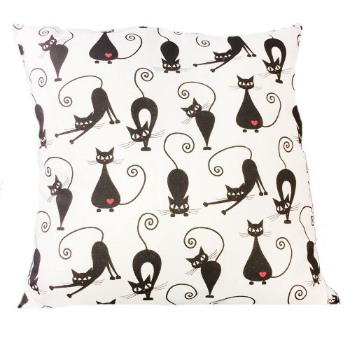 Pamut párnahuzat 40x40 998E Cats Pussycat kétoldalas 137918656