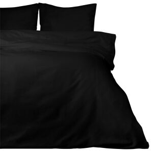 Szatén ágynemű 160x200 fekete 04000966 egyszínű Darymex 143139763 - Ágynemű - ifjúsági és felnőtt