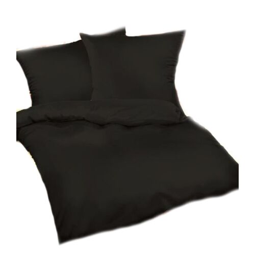 Pamut ágynemű 140x200 fekete 27 2x80x80 egyszínű 137919366