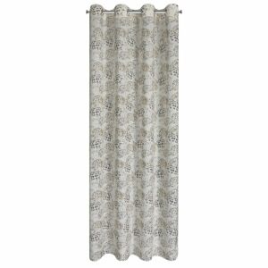 Függöny 140x250 Mira natúr piros, tömítésre készen Z10 Eurofirany 137919912 - Függöny