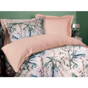 Szatén ágynemű Coleus 220x200 dobozban virágok rózsaszínű kétoldalas Luxury Premium 137920033 - Ágynemű - ifjúsági és felnőtt