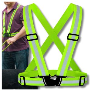 Fényvisszaverő heveder kerékpározáshoz és futáshoz